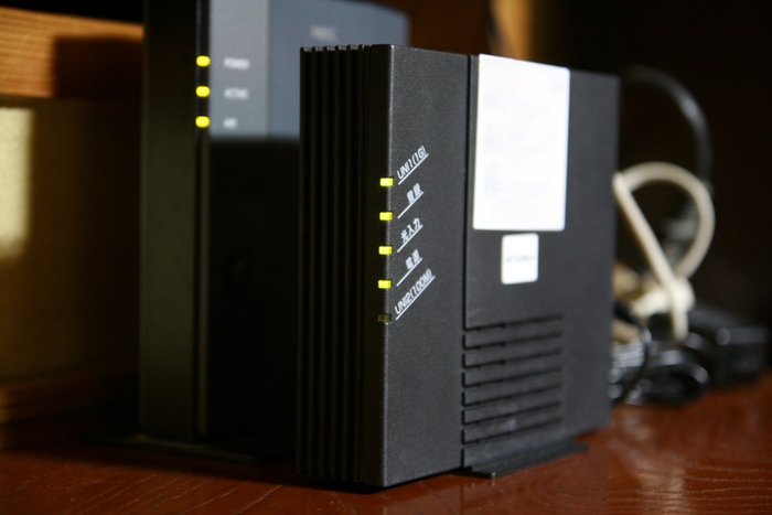 Wi-fiルーターのイメージ